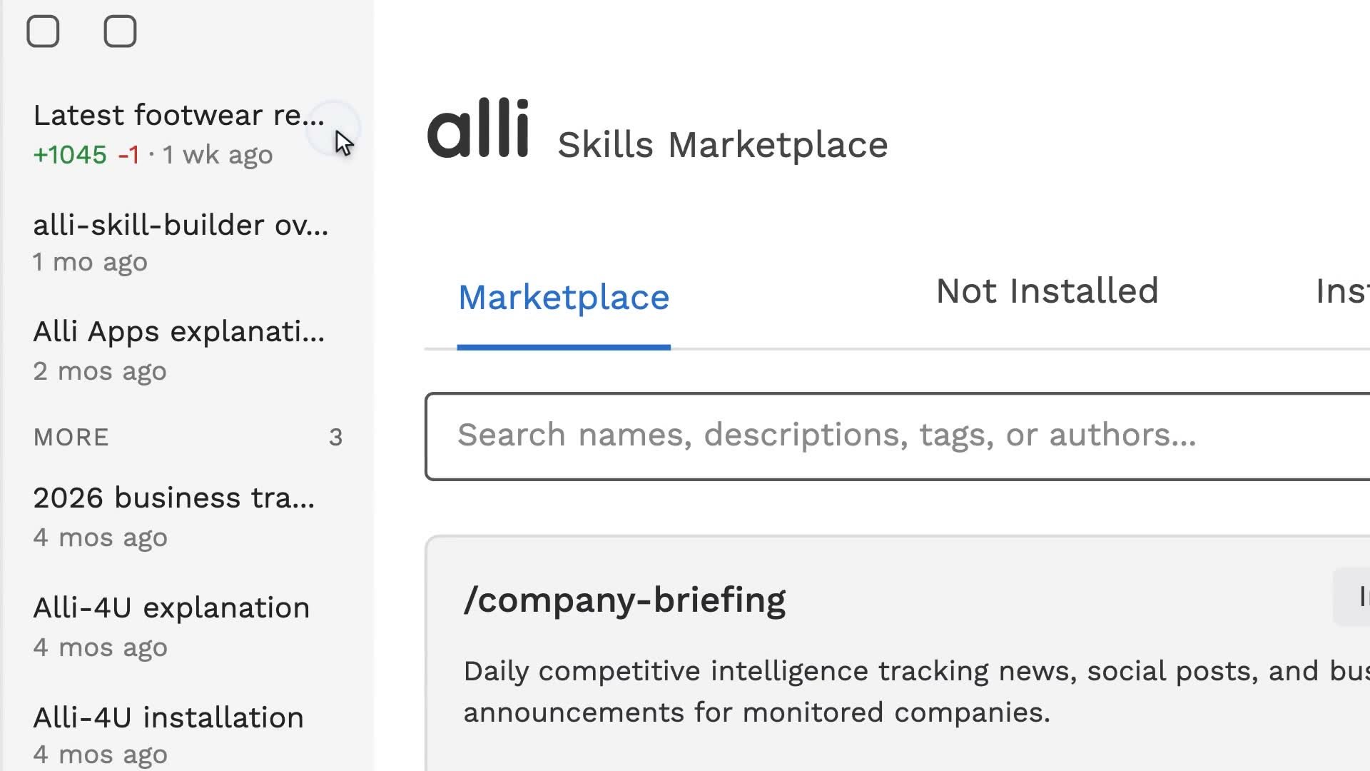 AI on every desktop in Alli4u: a frame from the video