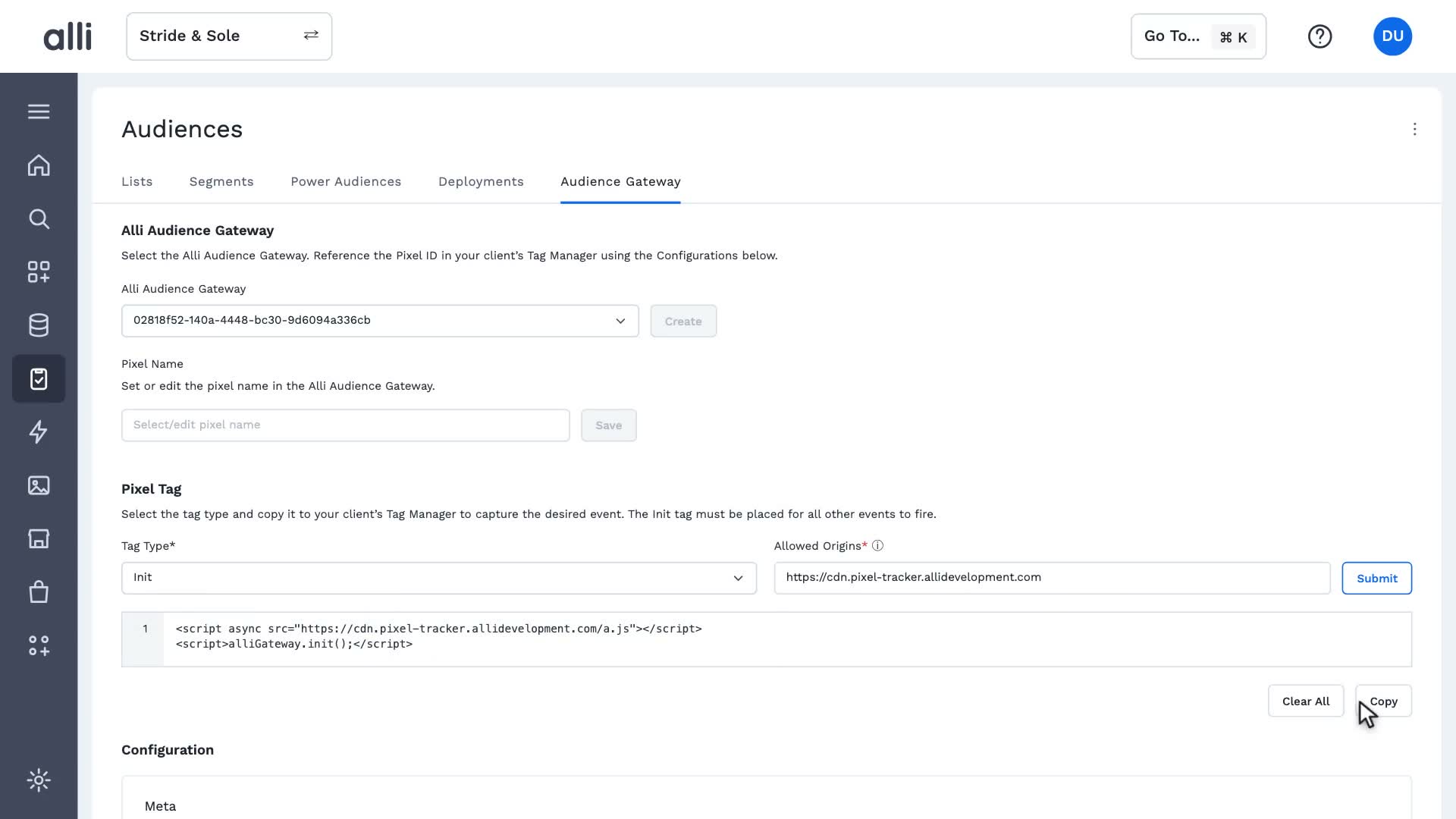 Zero maintenance debt in Alli Audience Gateway: a frame from the video