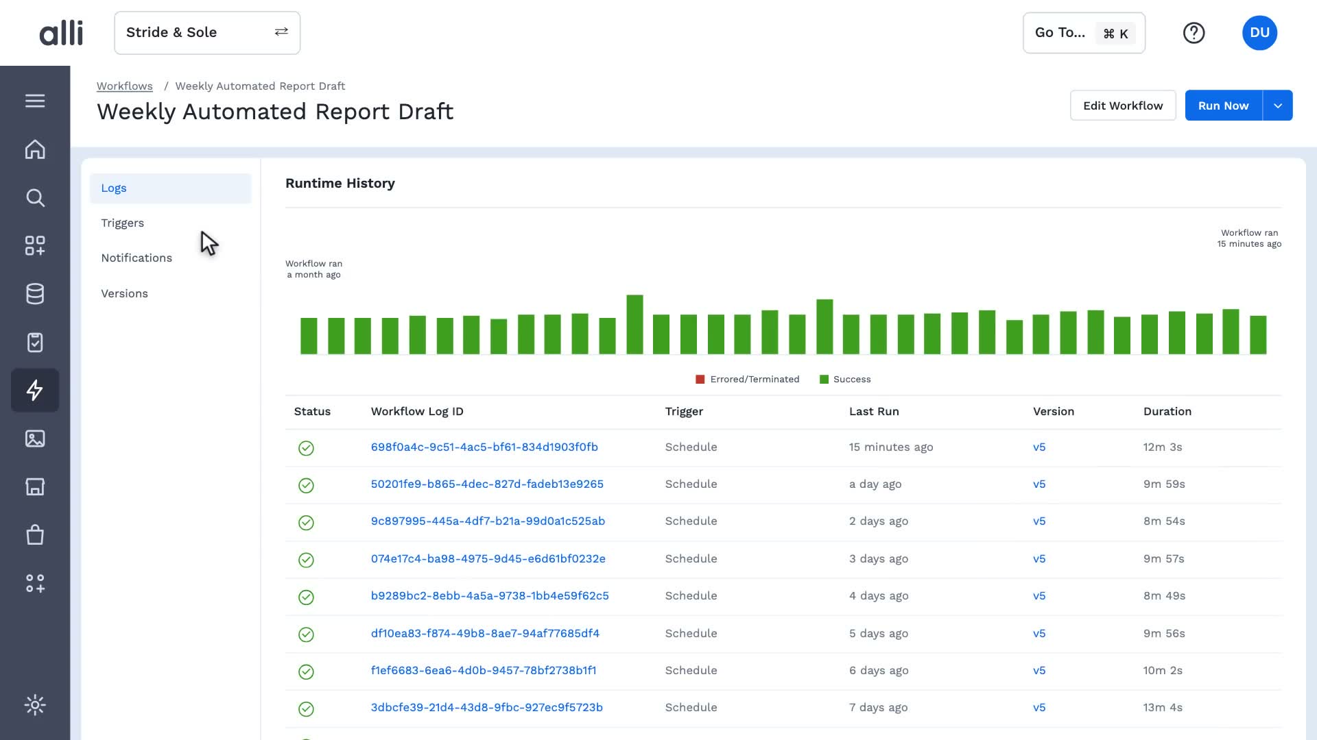 Systemic efficiency in Alli Generative Workflows: a frame from the video